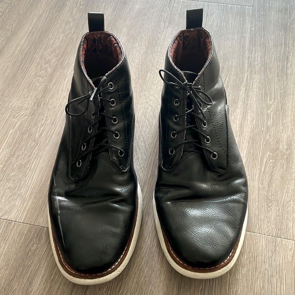 Ben Sherman Men’s High Top Sneakers Size 10.5 Contemporary Eclectic Grandpa